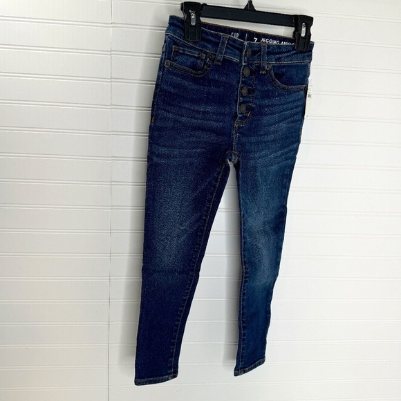 NWT GAP Kids Jegging Ankle High Rise Size 7 - Picture 1 of 7